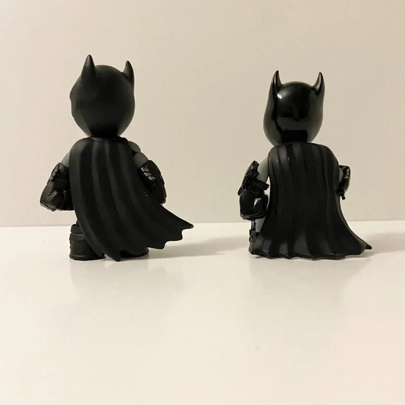 2015 Lot of 2 Funko Mini Batman Figures Arkham Knight 3 Inch Tall Toys - Picture 3 of 11